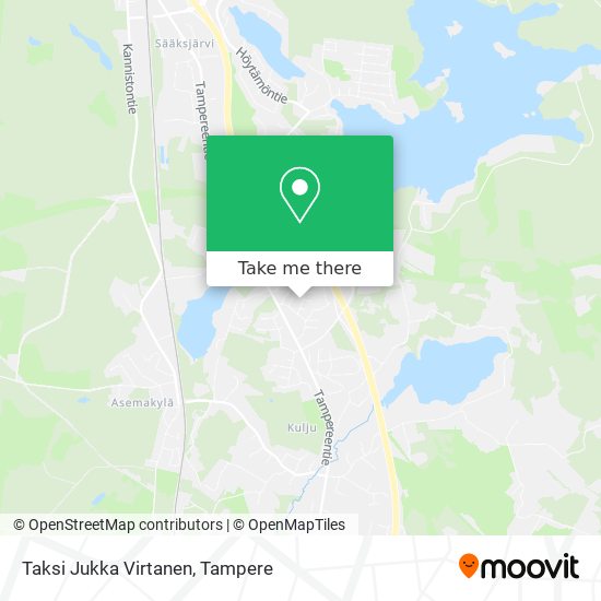 Taksi Jukka Virtanen map