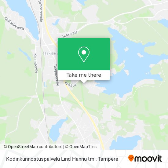 Kodinkunnostuspalvelu Lind Hannu tmi map