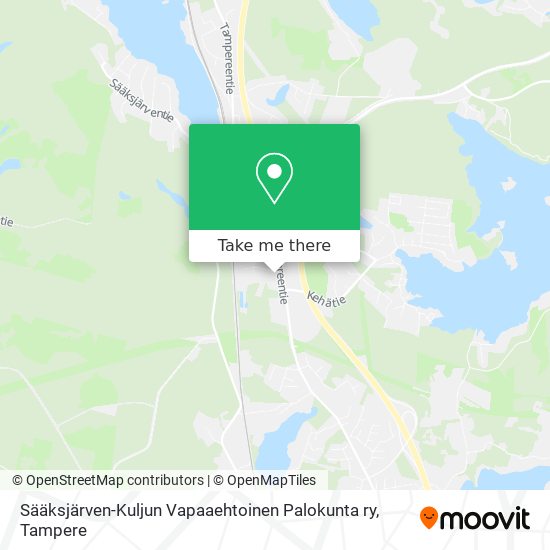Sääksjärven-Kuljun Vapaaehtoinen Palokunta ry map