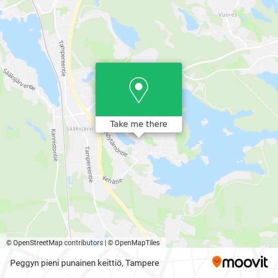 Peggyn pieni punainen keittiö map