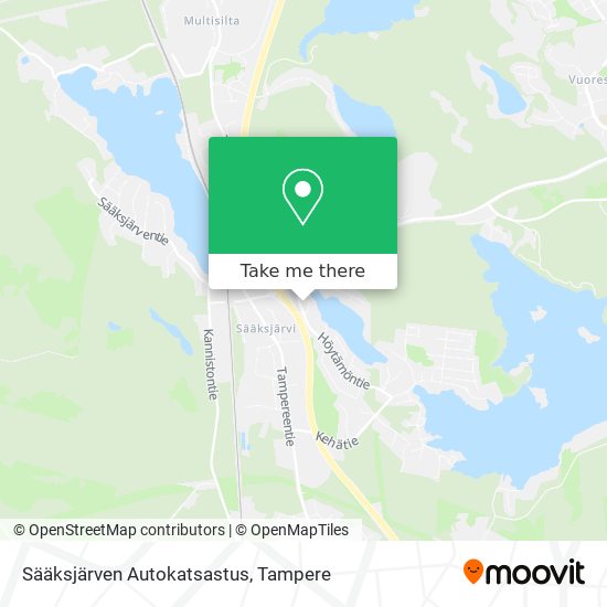 Sääksjärven Autokatsastus map