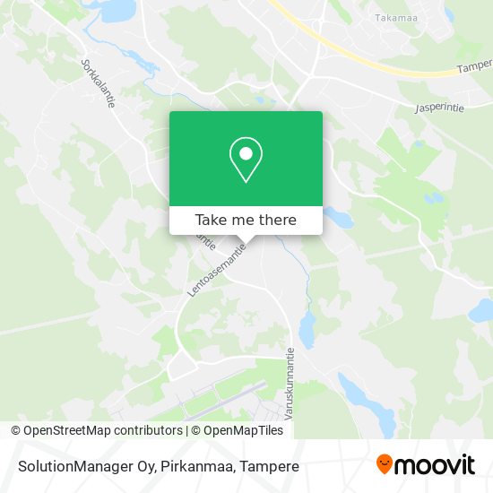 SolutionManager Oy, Pirkanmaa map