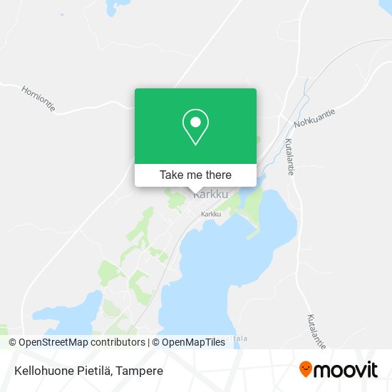 Kellohuone Pietilä map