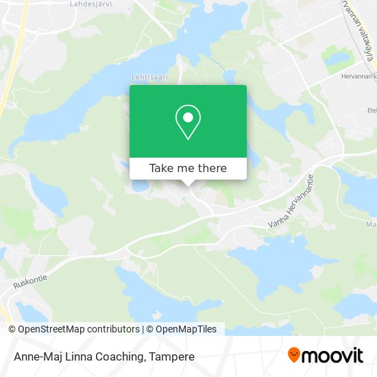 Anne-Maj Linna Coaching map