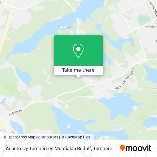 Asunto Oy Tampereen Muotialan Rudolf map