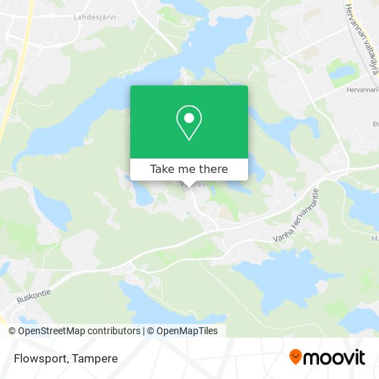 Flowsport map