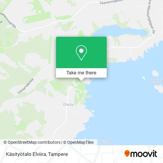 Käsityötalo Elviira map