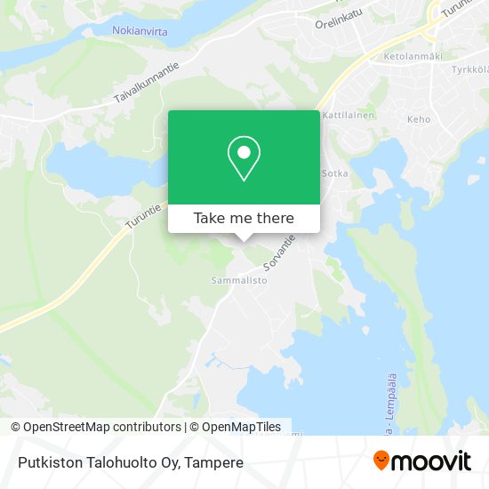 Putkiston Talohuolto Oy map