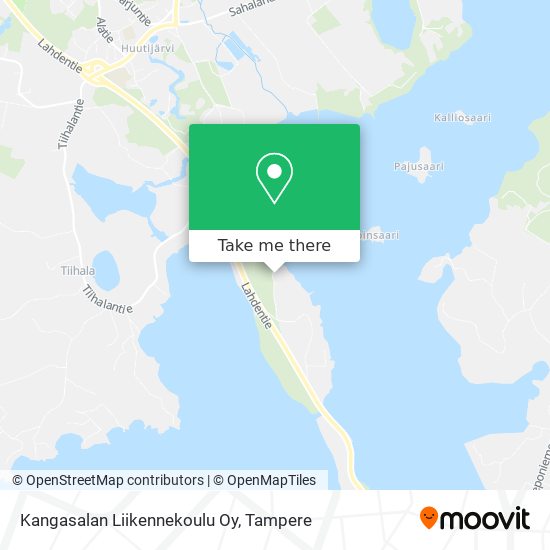 Kangasalan Liikennekoulu Oy map