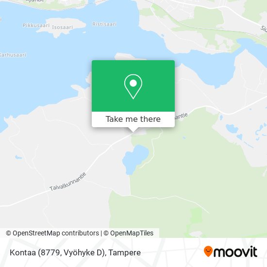 Kontaa (8779, Vyöhyke D) map