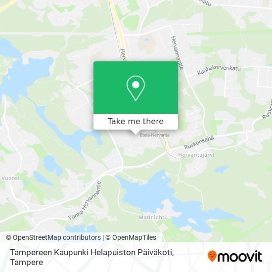 Tampereen Kaupunki Helapuiston Päiväkoti map