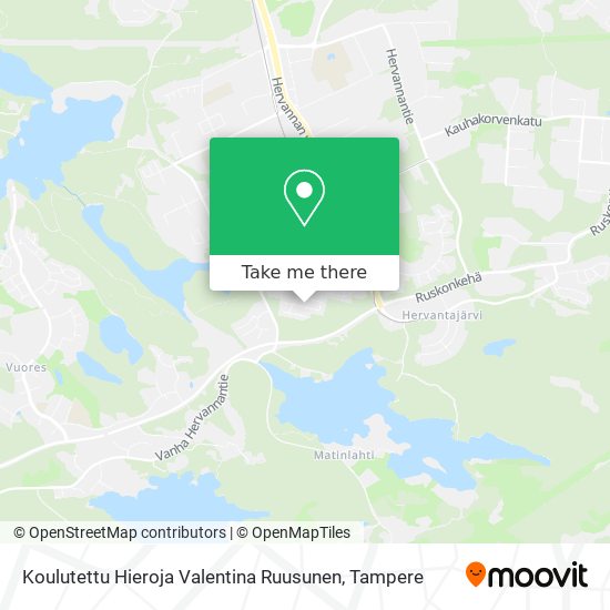 Koulutettu Hieroja Valentina Ruusunen map