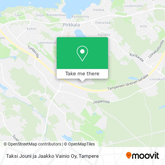 Taksi Jouni ja Jaakko Vainio Oy map