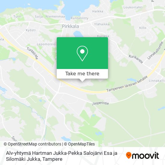 Alv-yhtymä Hartman Jukka-Pekka Salojärvi Esa ja Silomäki Jukka map