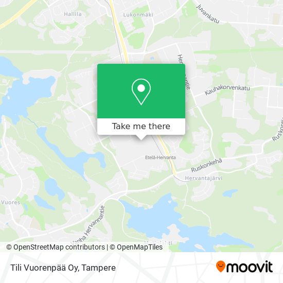Tili Vuorenpää Oy map