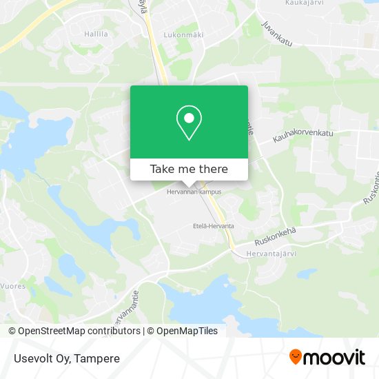 Usevolt Oy map