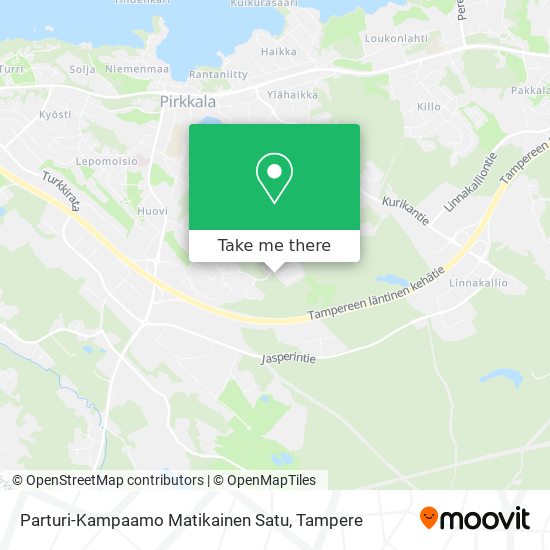 Parturi-Kampaamo Matikainen Satu map