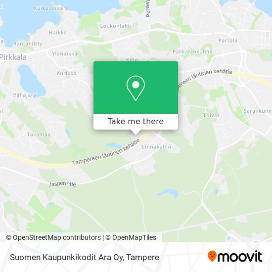 Suomen Kaupunkikodit Ara Oy map