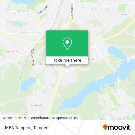 IKEA Tampere map