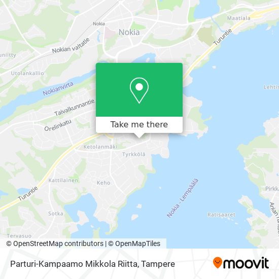 Parturi-Kampaamo Mikkola Riitta map