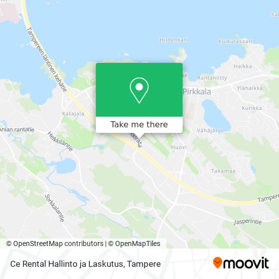 Ce Rental Hallinto ja Laskutus map