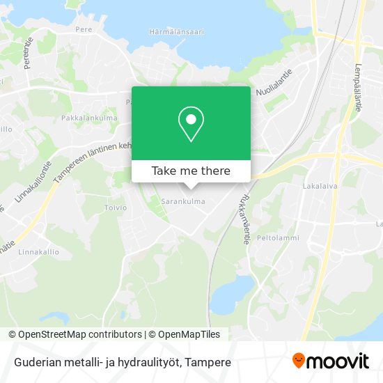 Guderian metalli- ja hydraulityöt map