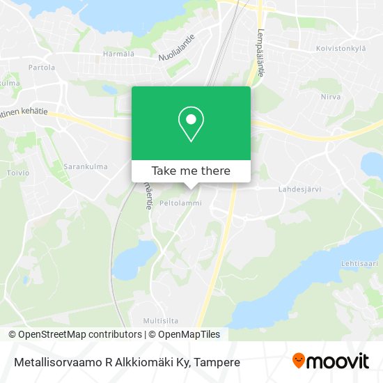 Metallisorvaamo R Alkkiomäki Ky map