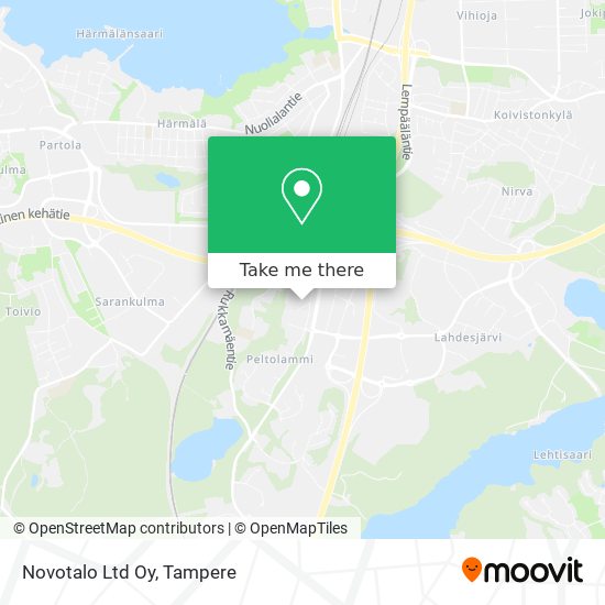 Novotalo Ltd Oy map