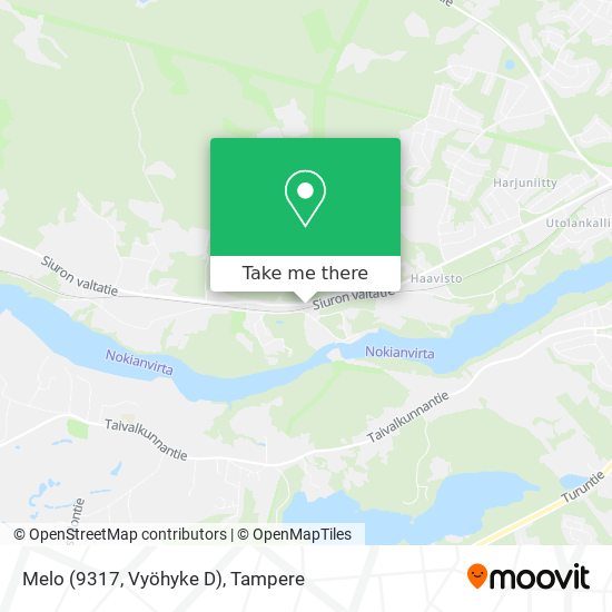 Melo (9317, Vyöhyke D) map