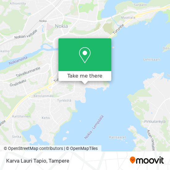 Karva Lauri Tapio map