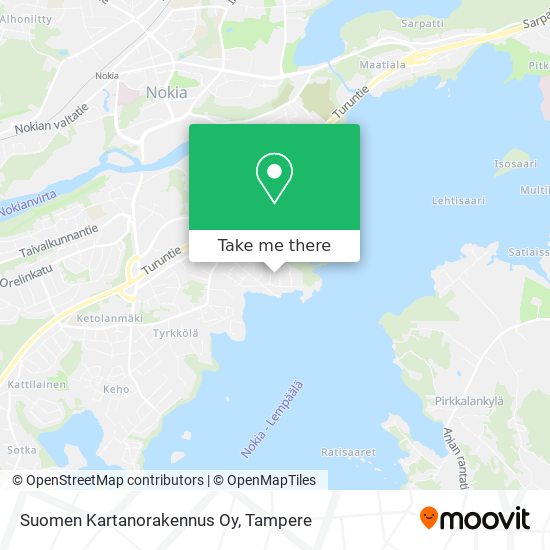 Suomen Kartanorakennus Oy map