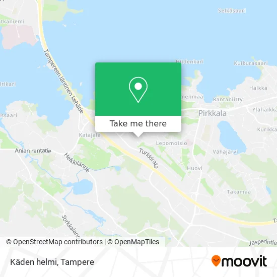 Käden helmi map