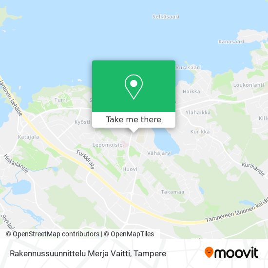 Rakennussuunnittelu Merja Vaitti map