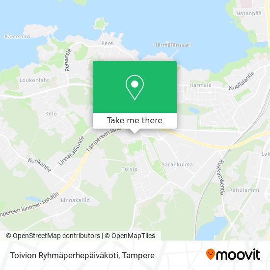 Toivion Ryhmäperhepäiväkoti map