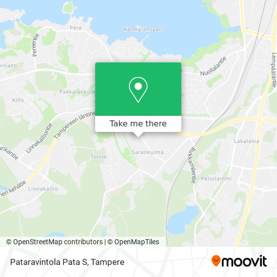 Pataravintola Pata S map