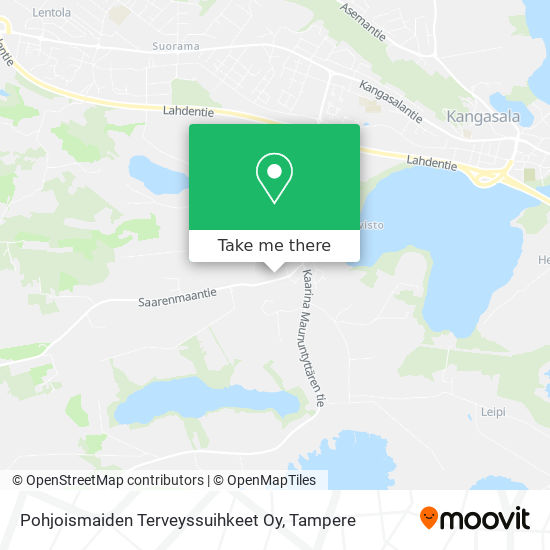 Pohjoismaiden Terveyssuihkeet Oy map