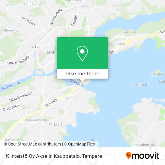Kiinteistö Oy Akselin Kauppatalo map