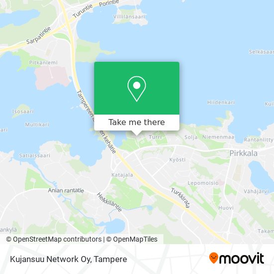 Kujansuu Network Oy map