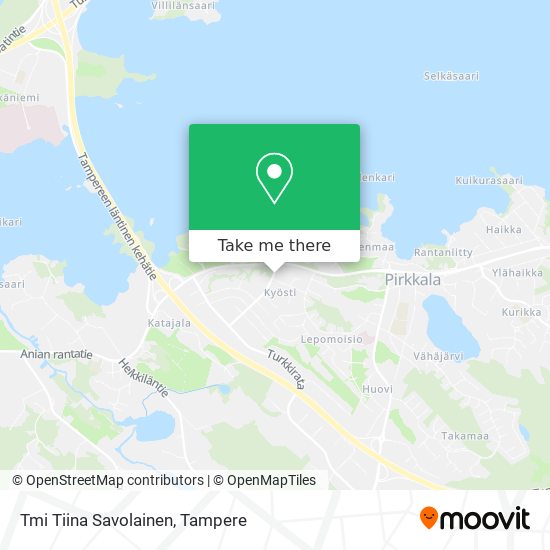 Tmi Tiina Savolainen map
