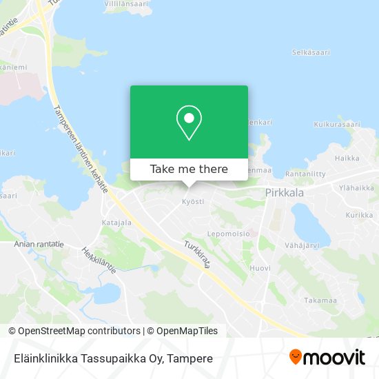 Eläinklinikka Tassupaikka Oy map