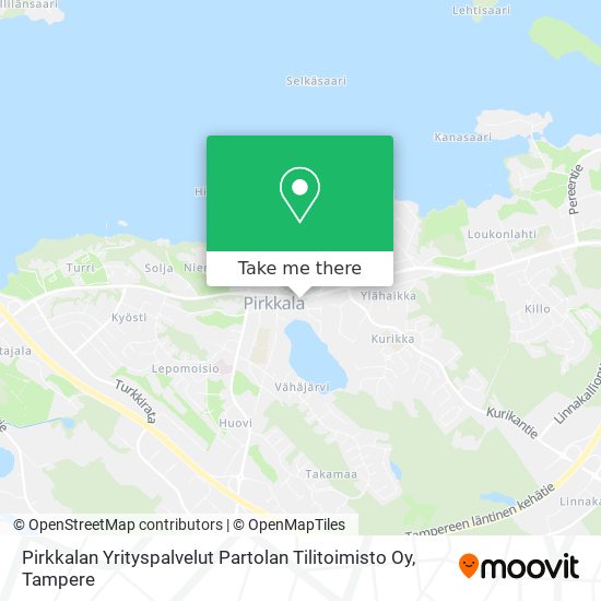 Pirkkalan Yrityspalvelut Partolan Tilitoimisto Oy map