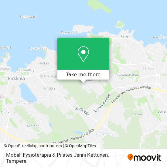 Mobiili Fysioterapia & Pilates Jenni Kettunen map