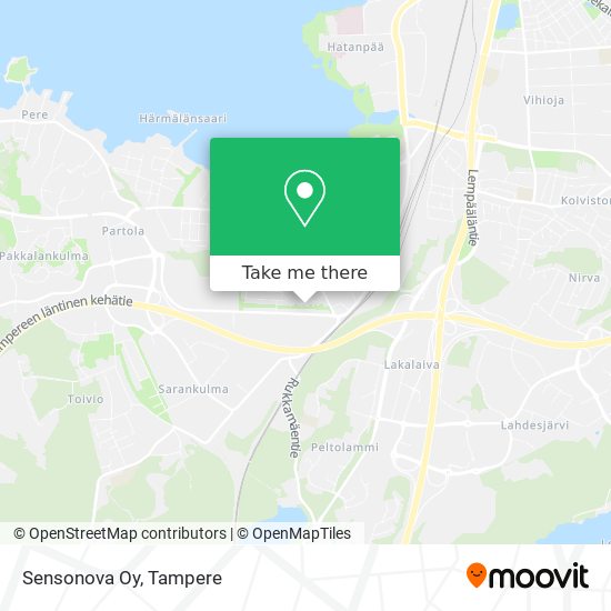 Sensonova Oy map