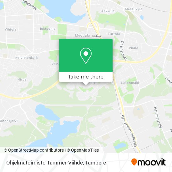 Ohjelmatoimisto Tammer-Viihde map