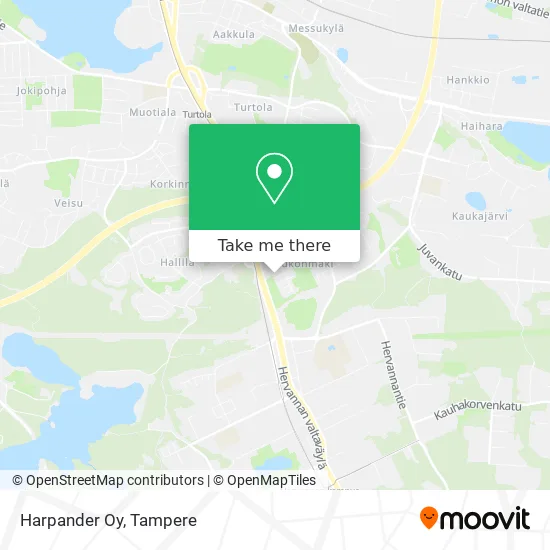 Harpander Oy map