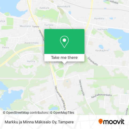 Markku ja Minna Mäkisalo Oy map