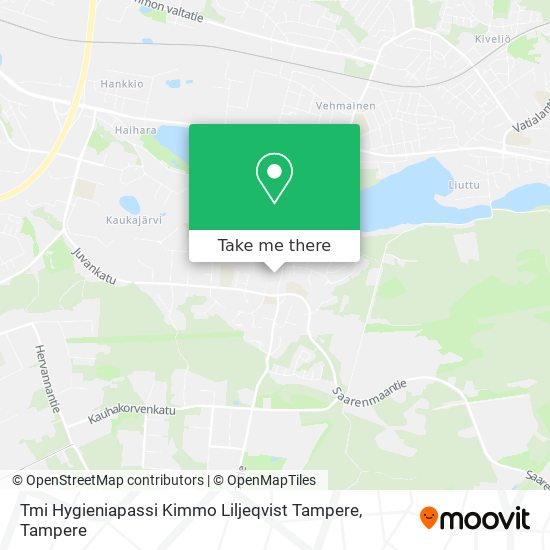 Tmi Hygieniapassi Kimmo Liljeqvist Tampere map