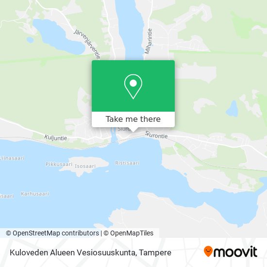 Kuloveden Alueen Vesiosuuskunta map