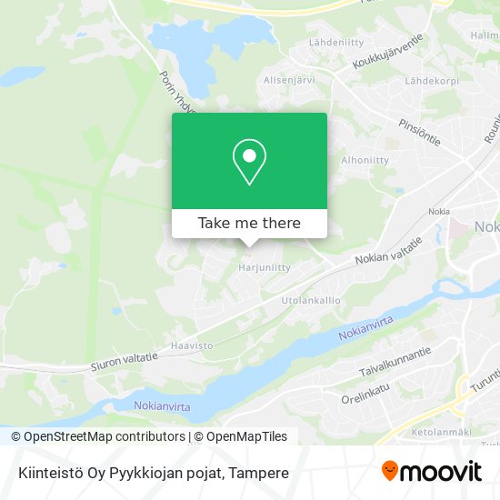 Kiinteistö Oy Pyykkiojan pojat map