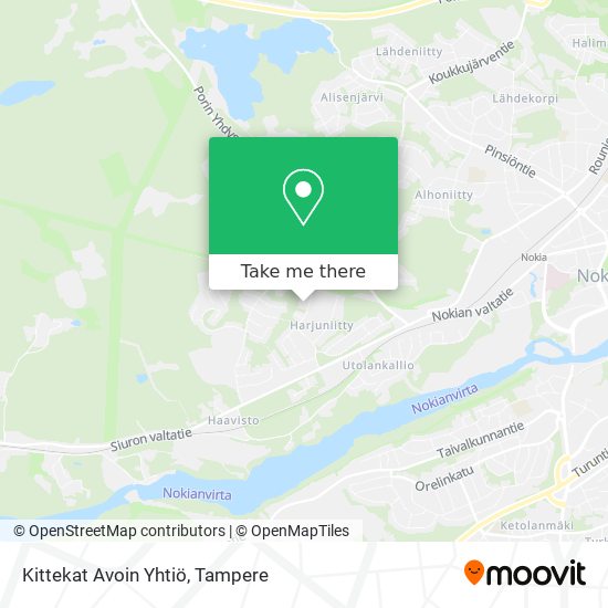 Kittekat Avoin Yhtiö map